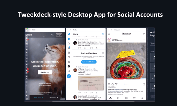 Free Tweetdeck Alternative for All Social Media Accounts: Stack