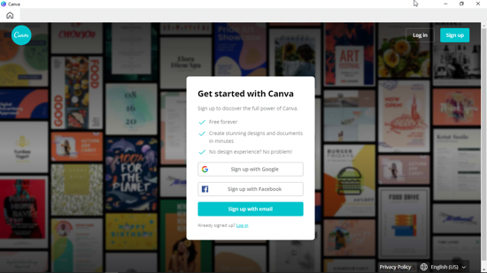 Use Canva on Desktop