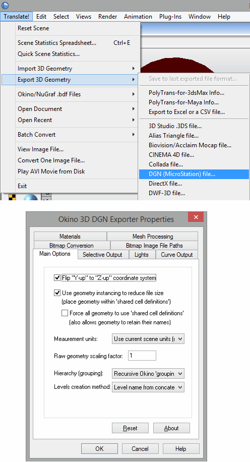 PolyTrans DWG to DGN Conversion