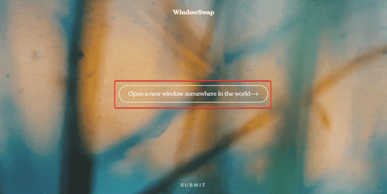 Open the window