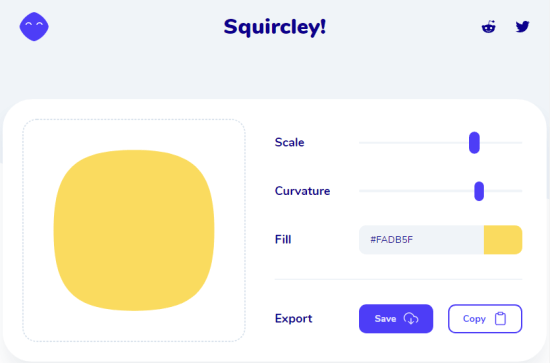 Create Squircle Designs instantly