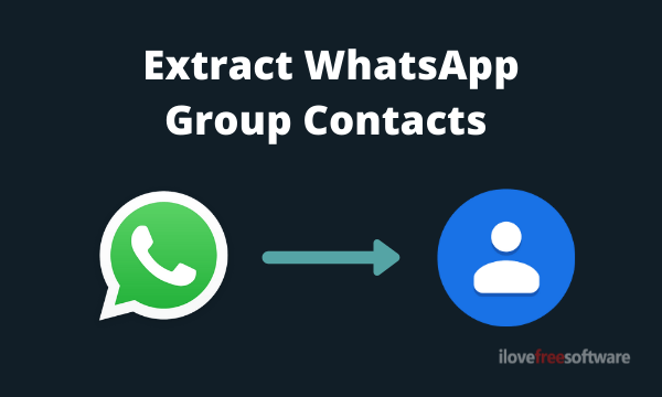 How to Extract Contacts of All Participants in a WhatsApp Group?