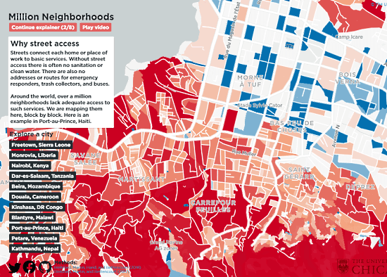 Identify Informal Settlements with Limited Access to Street