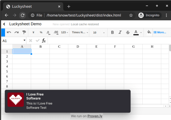 Add Popup Notifications to Website using Google Sheets in action