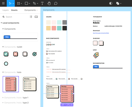 add notes to Figma desings