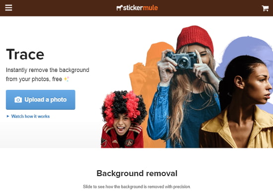 automatically remove photo background