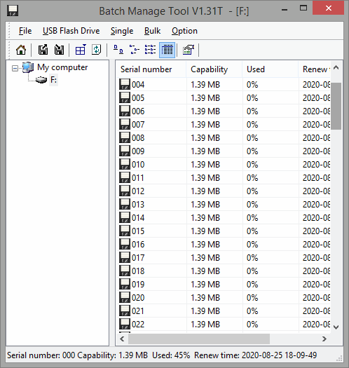 virtual floppy disk drives generated