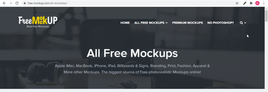 Free mockups