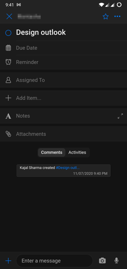 Add task details