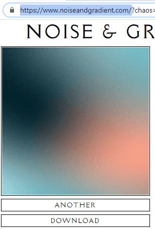 Noise Gradient Generator Home