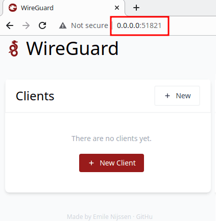 WireGuard UI