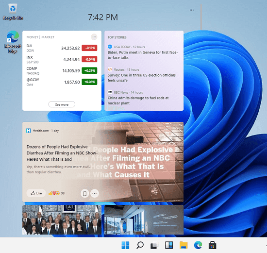 Windows 11 Widgets