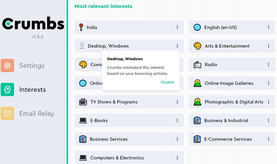 Crumbs Interests