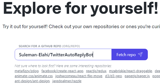 GitHub OCTO Fetch Repo