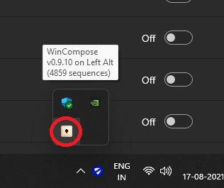 WinCompose Tray Icon