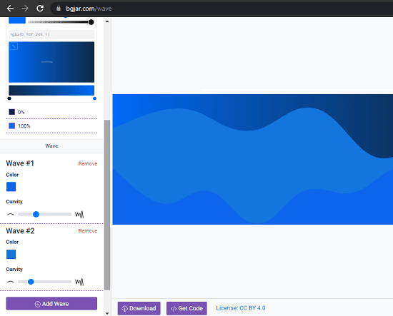 BGJar Wave Generator