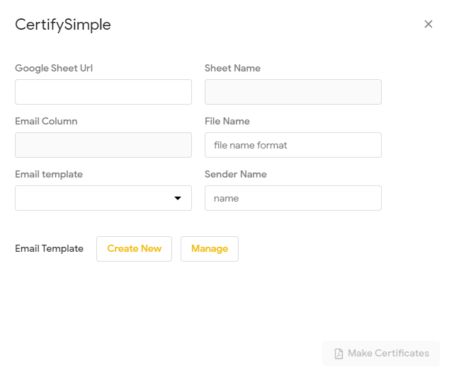 CertifySimple