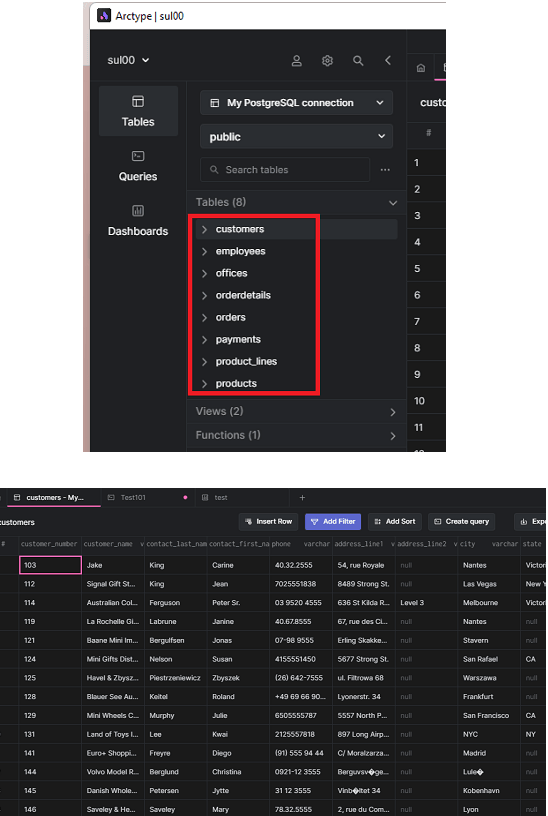 Arctype Data Explorer