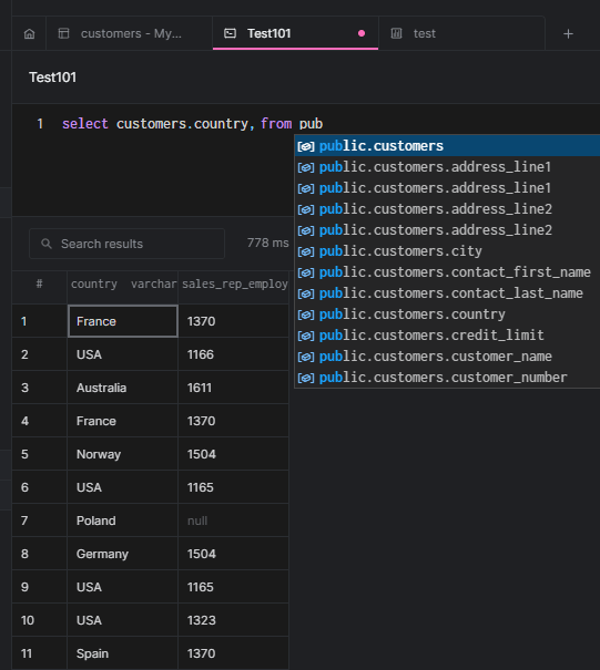 Arctype SQL Editor