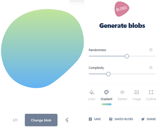 Blobs SVg Shape