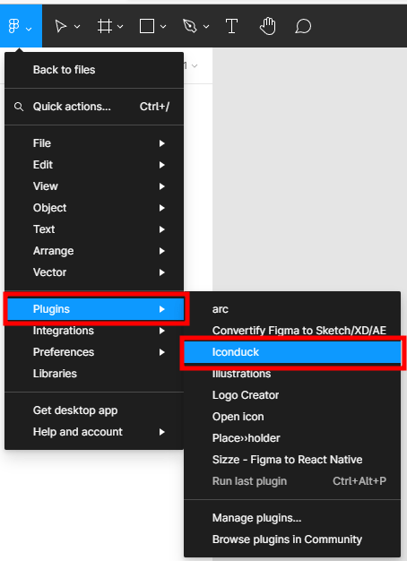 Figma Iconduck Plugin