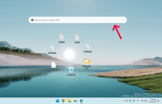 How to Disable new Desktop Search Bar in Windows 11