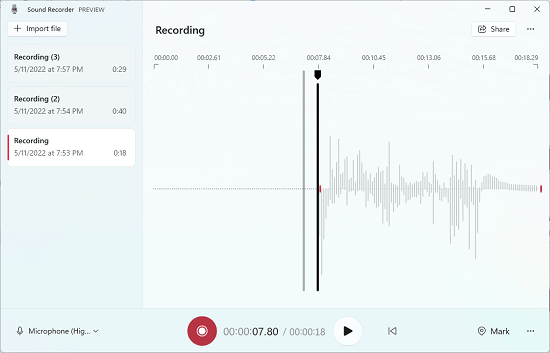 Voice Recorder New UI