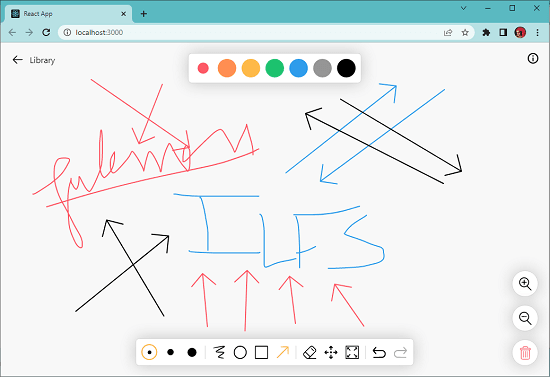 pointless draw arrows