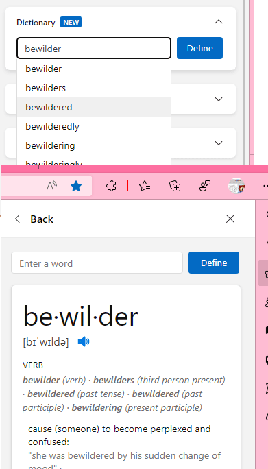 Edge Dictionary