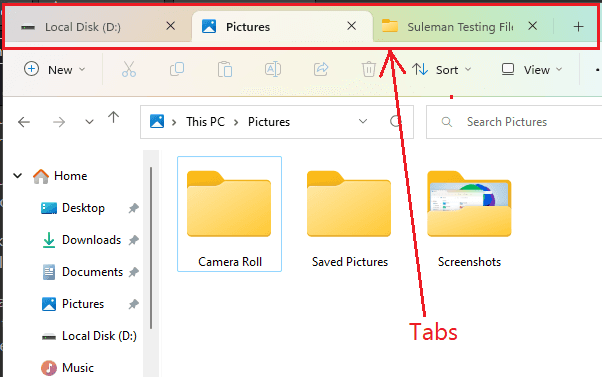 Multiple Tabs