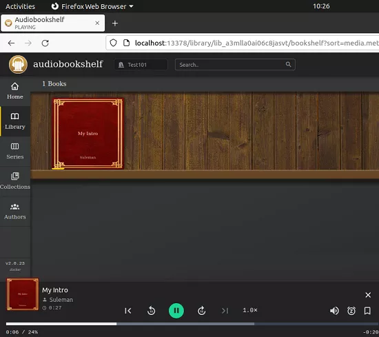 Audiobookshelf Player