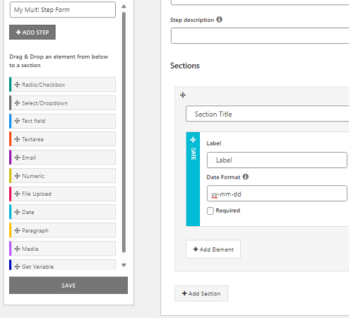 Create Step Two