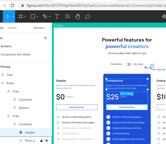 Free Website to Find Components for Figma to Design UI Prototype