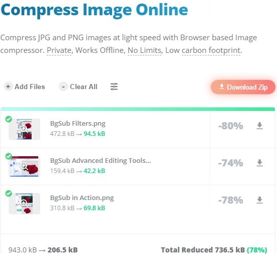 CompressImage in Action