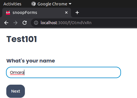 SnoopForms Published Forms