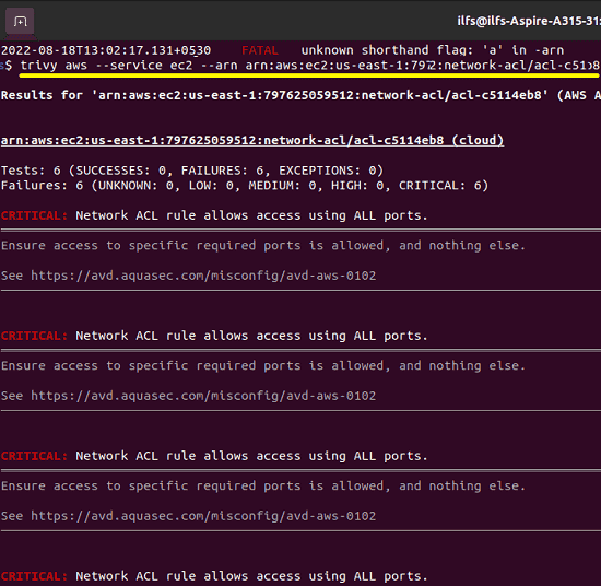 Trivy Vulnerability Details