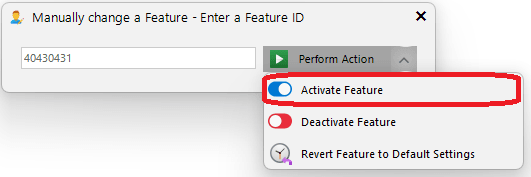 ViVeTool Gui Activate Feature