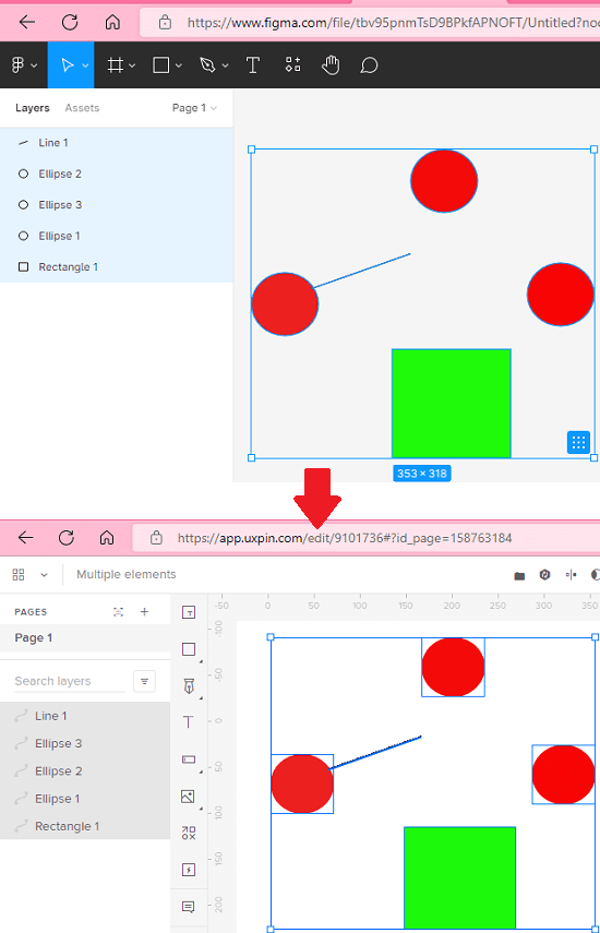 Free Tool to Copy Paste UI Designs Between Figma and UXPin