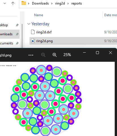 Rings2D in action