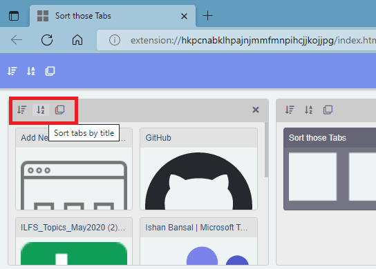 Sort Those Tabs Sorting Option