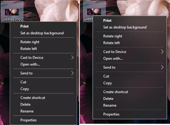 Add Windows 11 Acrylic Effect to Windows 10 Context Menu