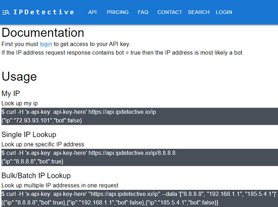 IPDetective Docs