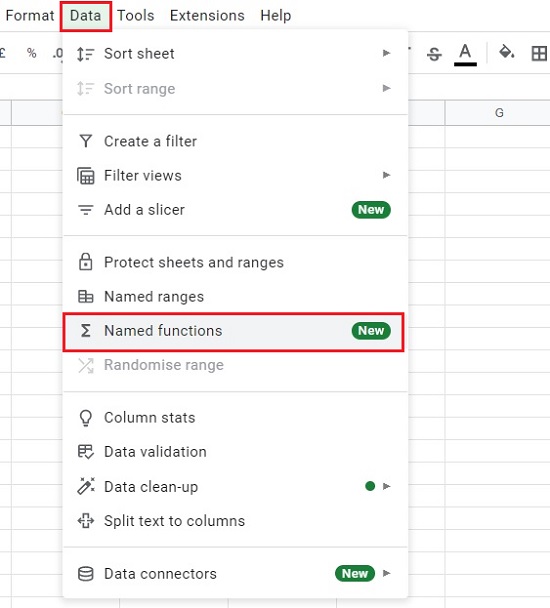 Start Named Functions