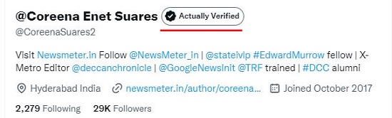 Actually Verified 