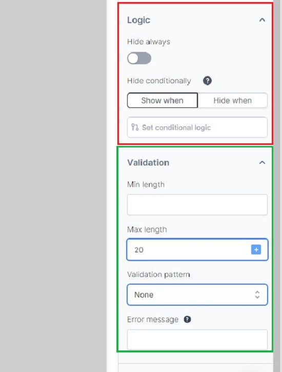 Logic and Validation