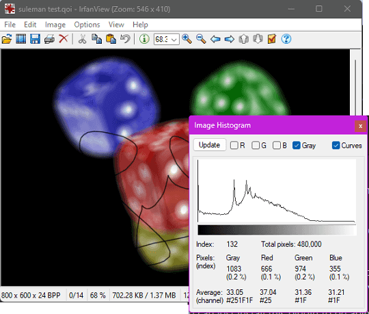 IrfanView QOI Image Editor