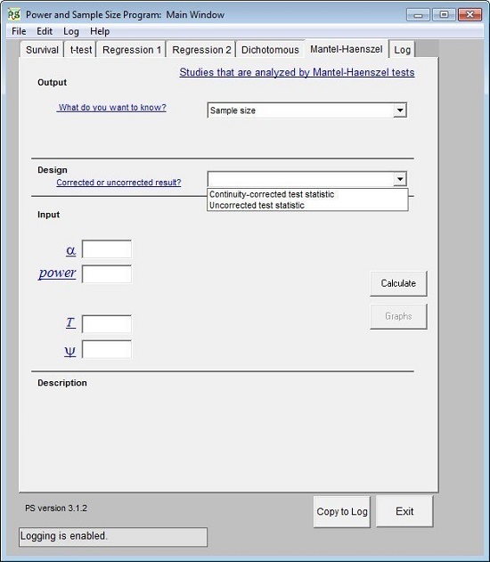 PS Power and Sample Size 