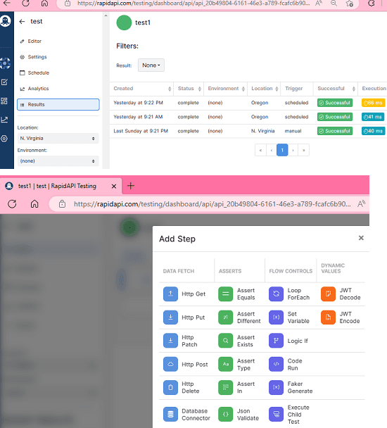 Rapid API Monitoring