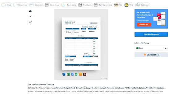 Template.net Invoice Templates