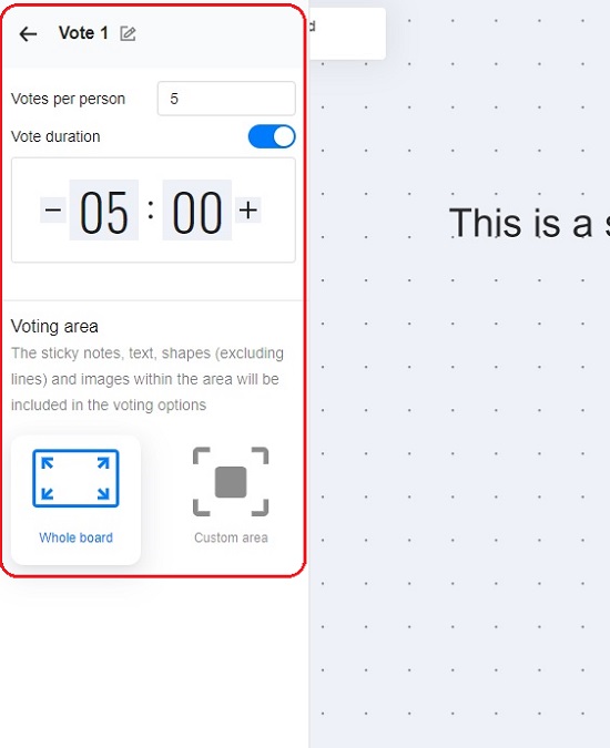 Configure Voting